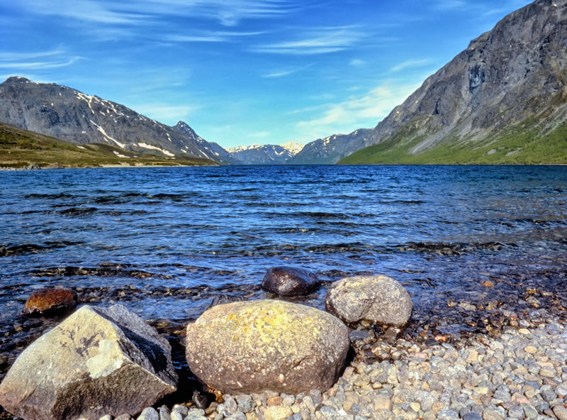 Gjende Lake, Jotunheimen, Norway